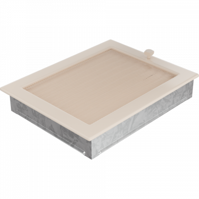 Каминная решетка Kratki кремовая с жалюзи 22x30