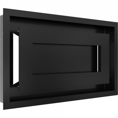 Камінна решітка Kratki WIND чорна 22x37