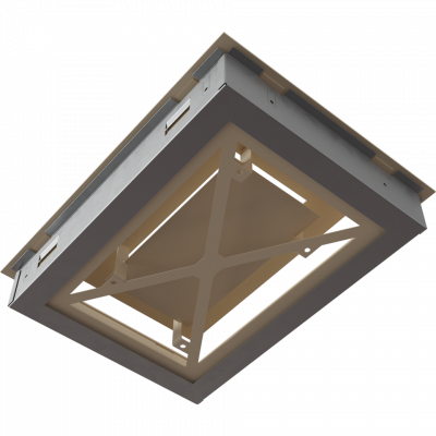 Каминная решетка Kratki WIND кремовая 22x30
