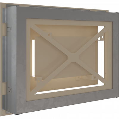 Каминная решетка Kratki WIND кремовая 22x30