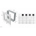 Каминная решетка Kratki Venus кремовая 11x24