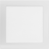 Каминная решетка Kratki белая 22x22