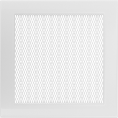 Каминная решетка Kratki белая 22x22