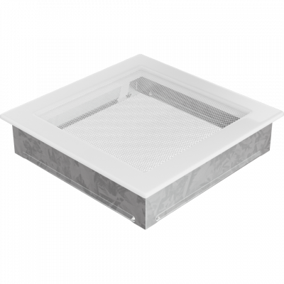 Каминная решетка Kratki белая 22x22