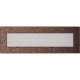 Камінна решітка Kratki мідна 11x32