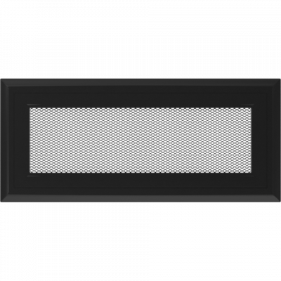 Камінна решітка Kratki Oskar чорна 11x24