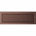 Каминная решетка Kratki медная с жалюзи 17x49