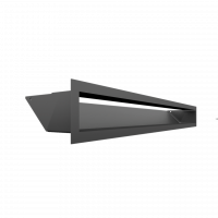 Каминная решетка Kratki LUFT графитовая 9x80