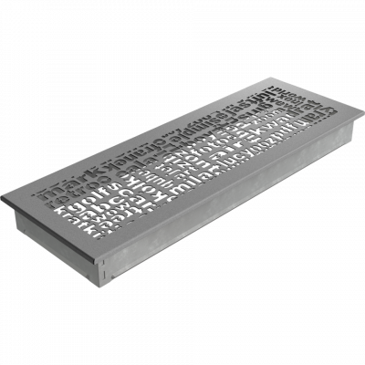 Камінна решітка Kratki ABC гранітна 17x49