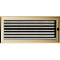 Камінна решітка Kratki Oskar з жалюзями 17x37