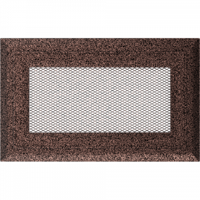 Каминная решетка Kratki Oskar медная крашеная 11x17