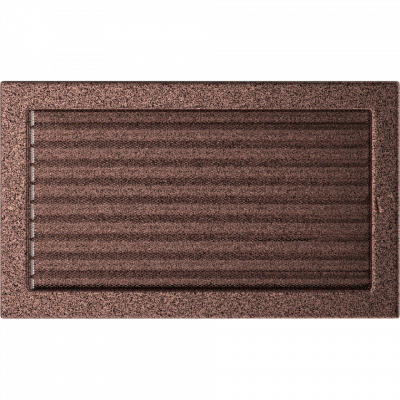 Каминная решетка Kratki медная с жалюзи 22x37