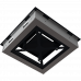 Каминная решетка Kratki WIND черная 22x22