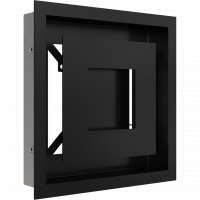 Камінна решітка Kratki WIND чорна 22x22