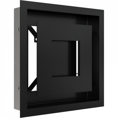 Каминная решетка Kratki WIND черная 22x22