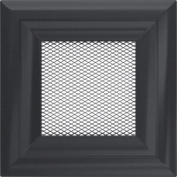 Каминная решетка Kratki Oskar графитовая 11x11