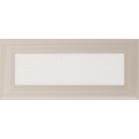 Камінна решітка Kratki Oskar кремова 11x24