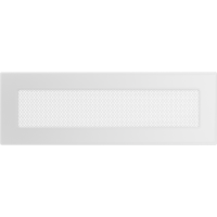 Камінна решітка Kratki біла 11x32