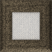Каминная решетка Kratki Oskar черно-золотая 11x11