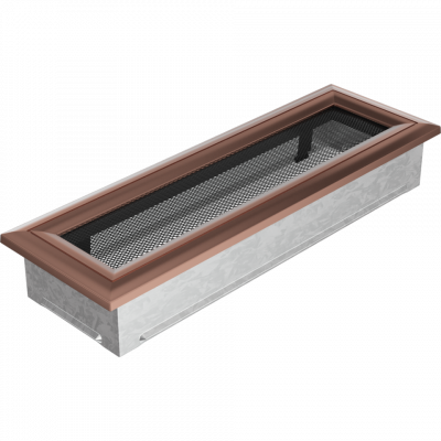 Камінна решітка Kratki Oskar мідна 11x32