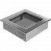 Каминная решетка Kratki никель 17x17
