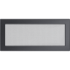 Камінна решітка Kratki графітова 17x37
