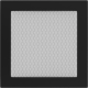 Каминная решетка Kratki черная 22x22