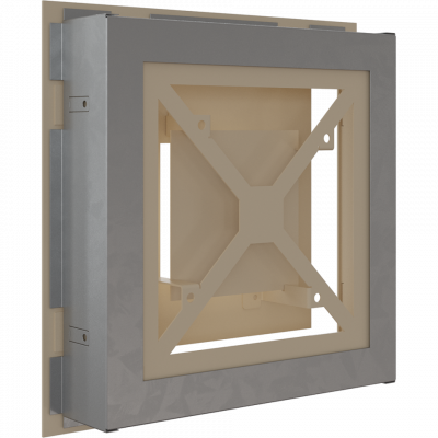 Каминная решетка Kratki WIND кремовая 22x22