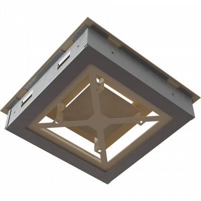 Каминная решетка Kratki WIND кремовая 22x22