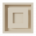 Каминная решетка Kratki WIND кремовая 22x22