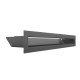 Каминная решетка Kratki LUFT графитовая 6x40