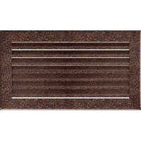 Камінна решітка Kratki FRESH мідна 17x30