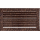 Каминная решетка Kratki FRESH медная 17x30