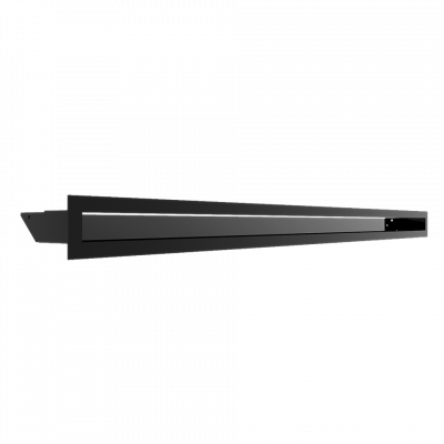 Камінна решітка Kratki LUFT SF чорна 6x100