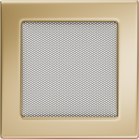 Каминная решетка Kratki позолоченная 17x17