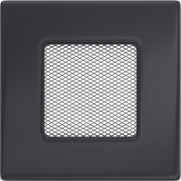 Каминная решетка Kratki графитовая 11x11