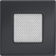 Каминная решетка Kratki графитовая 11x11