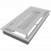 Камінна решітка Kratki WIND біла 22x45