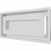 Камінна решітка Kratki WIND біла 22x45