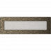 Каминная решетка Kratki черно-золотая 11x32