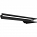 Каминная решетка Kratki LUFT угловой левый черный 80x40x9