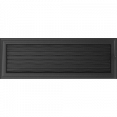 Каминная решетка Kratki Oskar графитовая с жалюзи 17x49
