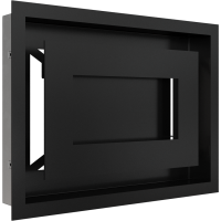 Камінна решітка Kratki WIND чорна 22x30