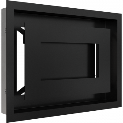Камінна решітка Kratki WIND чорна 22x30