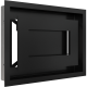 Камінна решітка Kratki WIND чорна 22x30