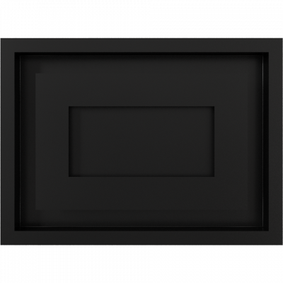 Камінна решітка Kratki WIND чорна 22x30
