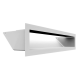 Каминная решетка Kratki LUFT SF белая 9x40