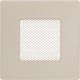Каминная решетка Kratki кремовая 11x11