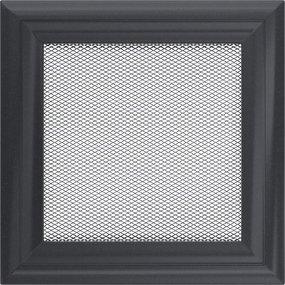 Каминная решетка Kratki Oskar графитовая 17x17