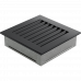 Каминная решетка Kratki FRESH графитовая 17x17